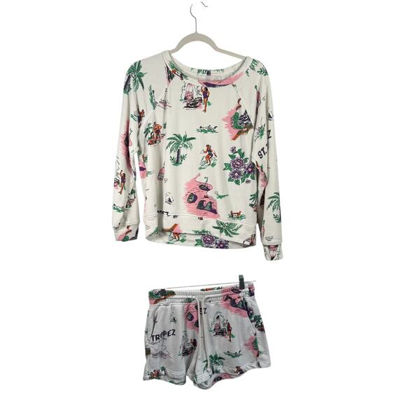 Lou & Grey St Tropez Lounge Set Summer Vacation Cruise Beach Womens Size Small - Picture 2 of 12